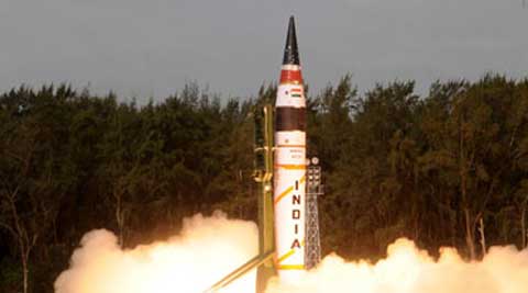 agni 4 ltest fired from odisha