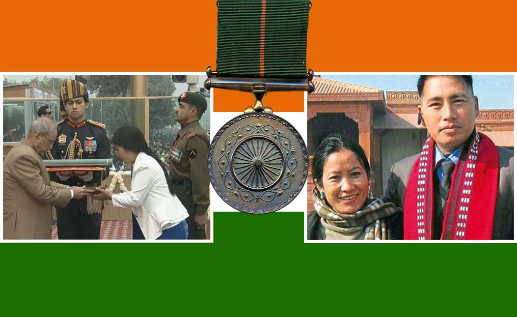 ashok chakra by president