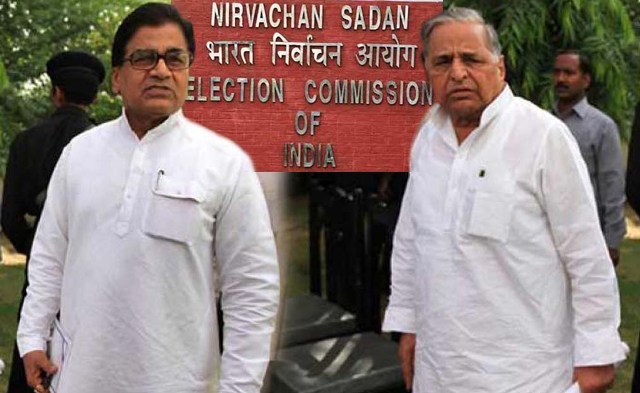 ramgopal reaches election commission