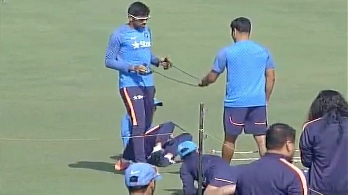 Team India practice session