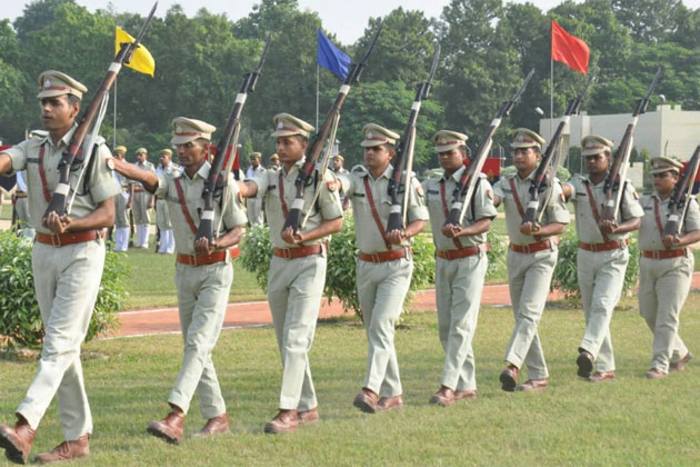 up police parade