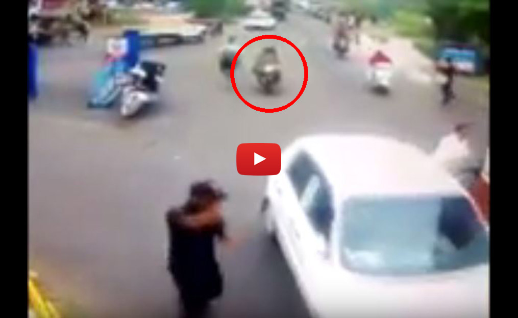 dangerous car accident video goes viral