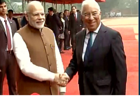 portugal pm at rashtrapati bhavn