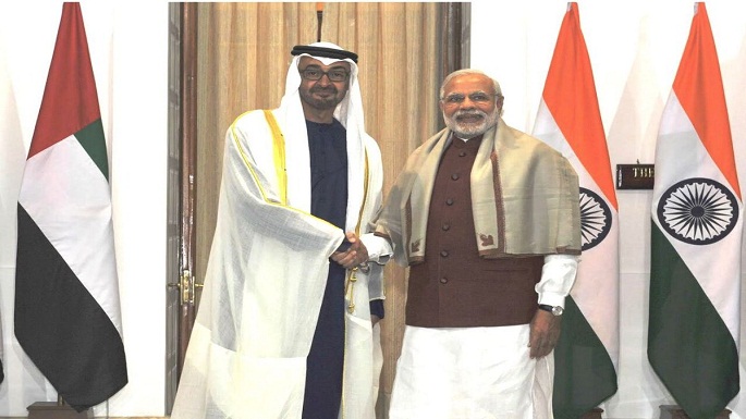 republic day uae prince in india