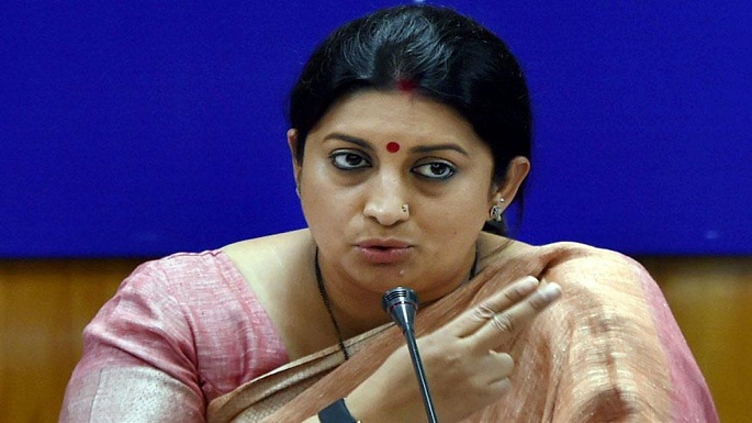 smriti irani countered rahul gandhi