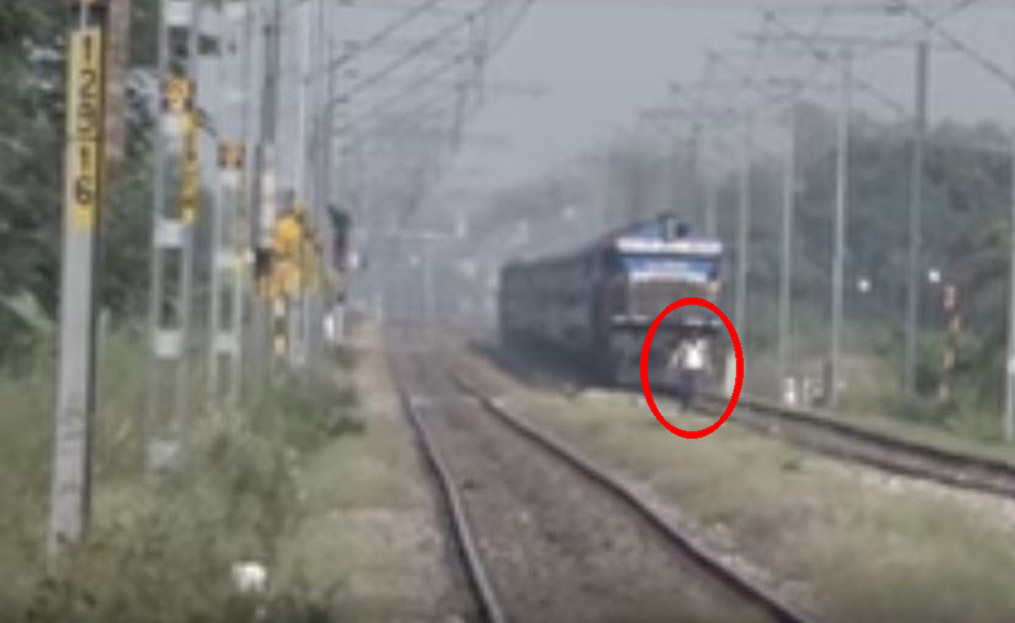 Railway track accidents