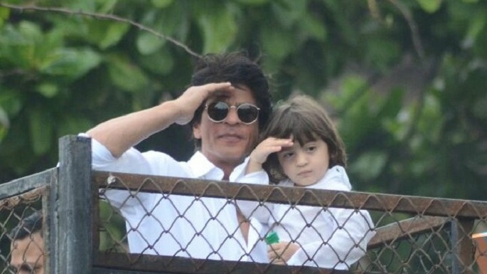 srk abram pics