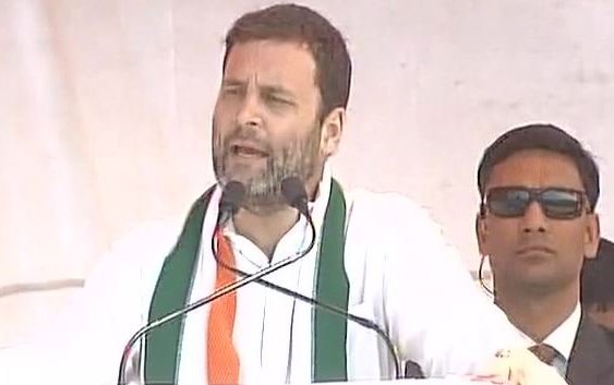 rahul gandhi hathras rally