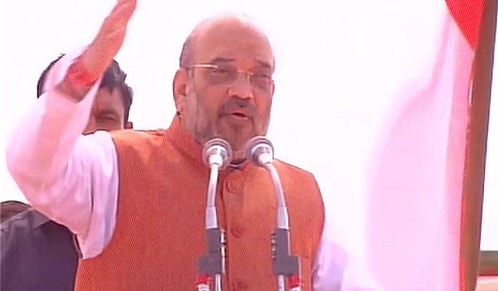 amit shah azamgarh rally