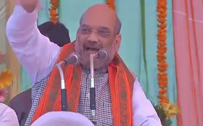 amit shah siddarthnagar public meeting