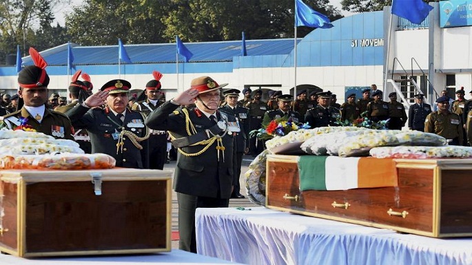 bipin rawat pays tribute shopian martyrs