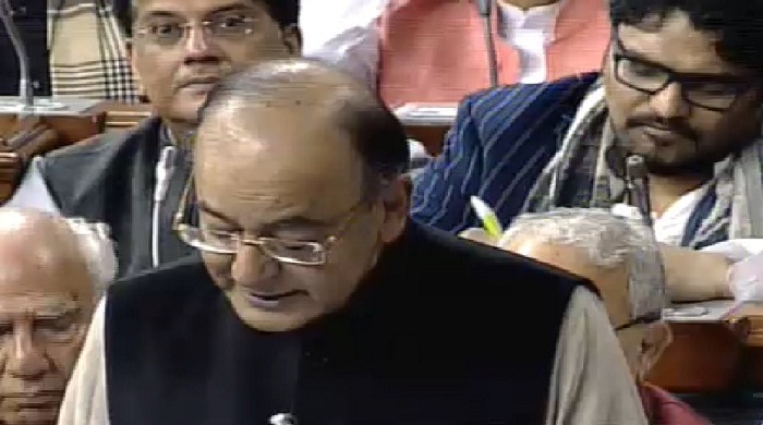 arun jaitley addressed loksabha