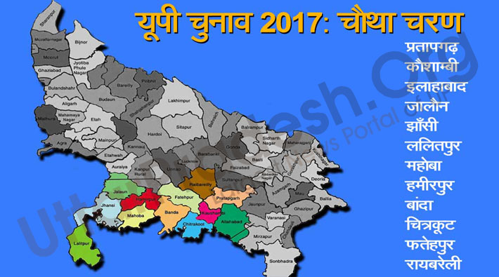 fourth phase up election 2017