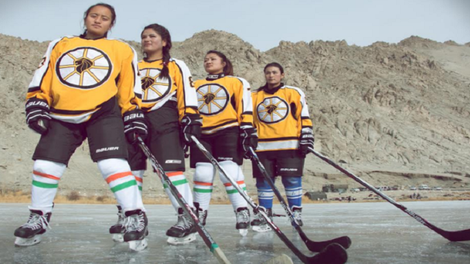 india's women ice hockey team