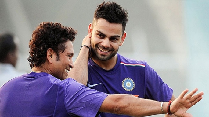 tendulkar praise virat kohli record-breaking form