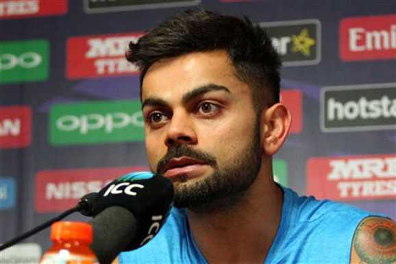 kohli give surprised statement