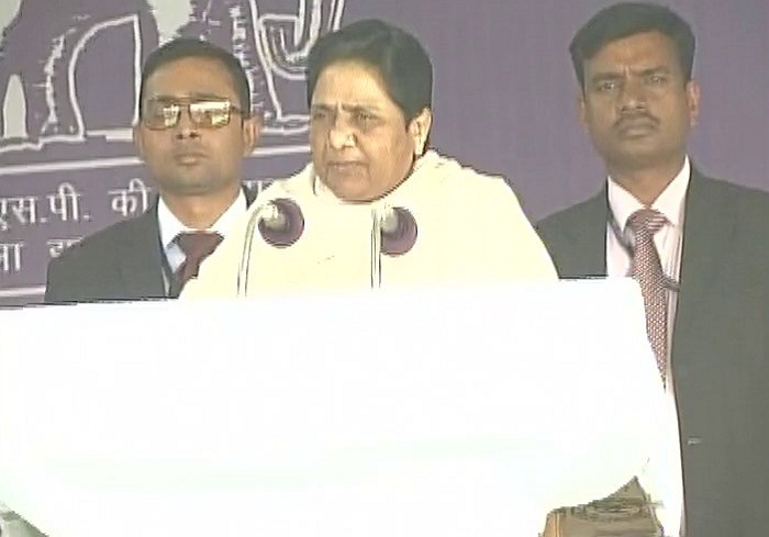 mayawati addressed etah rally