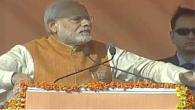 pm modi rudrapur rally