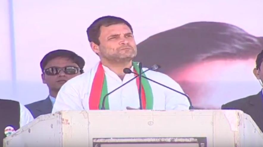 rahul gandhi jhansi rally