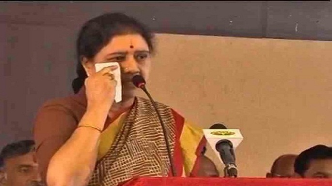 shashikala crying