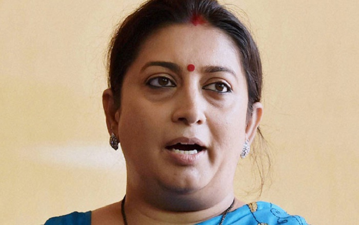 smriti irani maharajpur public meetings