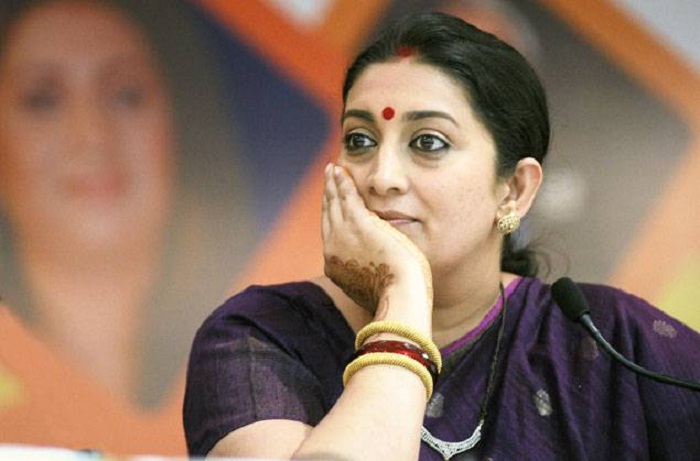 smriti irani bijnaur visit