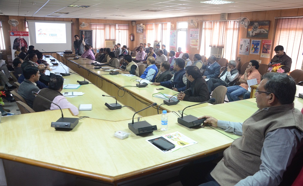 state tobacco control cell of the training given to 70 NGO in lucknow