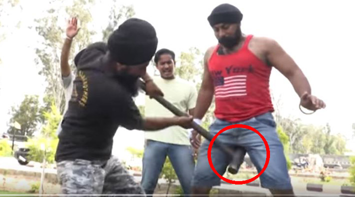 Sardar Dangerous Stunt Video