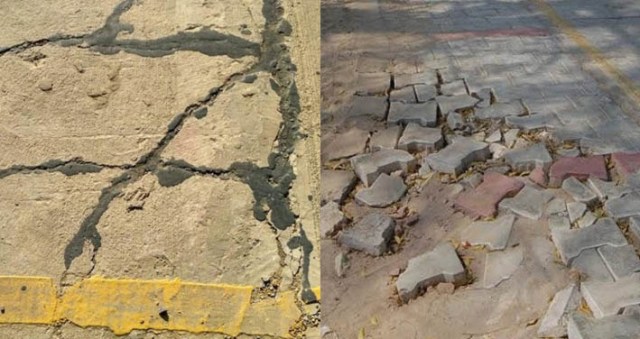 etawah agra cycle highway damaged