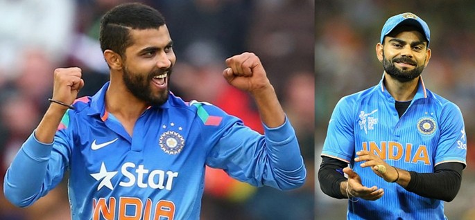 virat kohli named ravindra jadeja