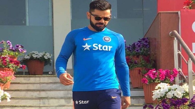 kohli steps back