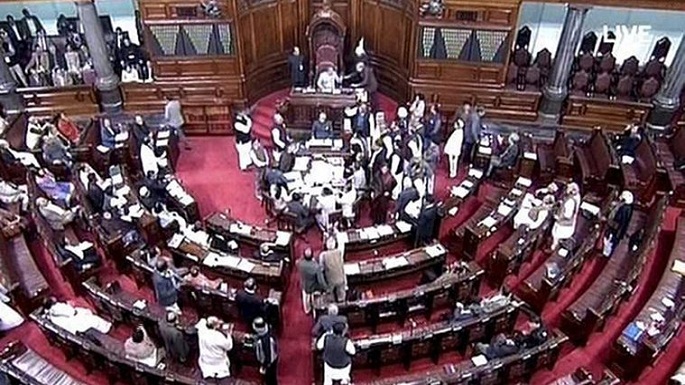 rajyasabha adjourned