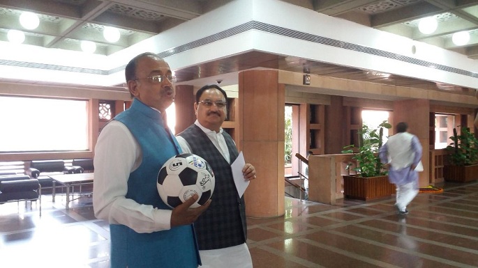 vijay goel promote fifa u17