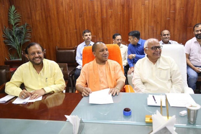 CM yogi reaches assembly