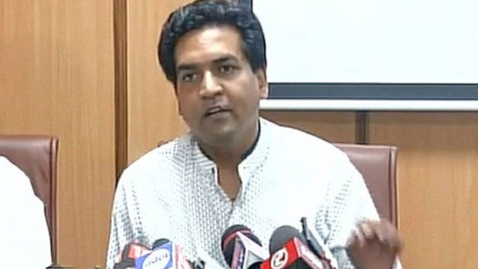 kapil mishra press conference