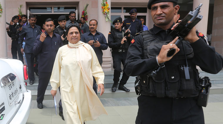 mayawati convoy