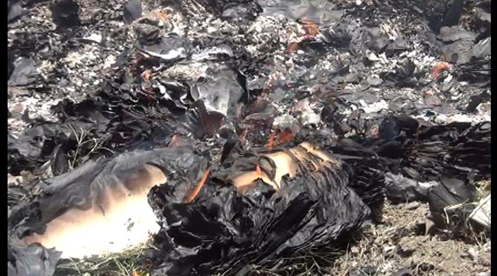 government departments burnt files