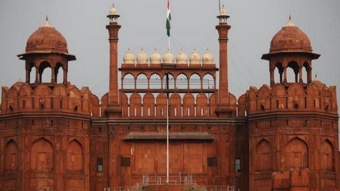 red fort delhi