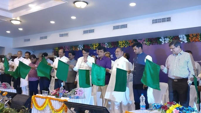 tejas flag off