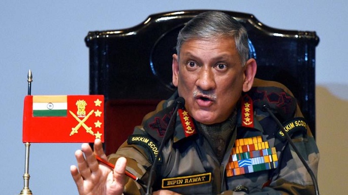 Army chief Bipin Rawat