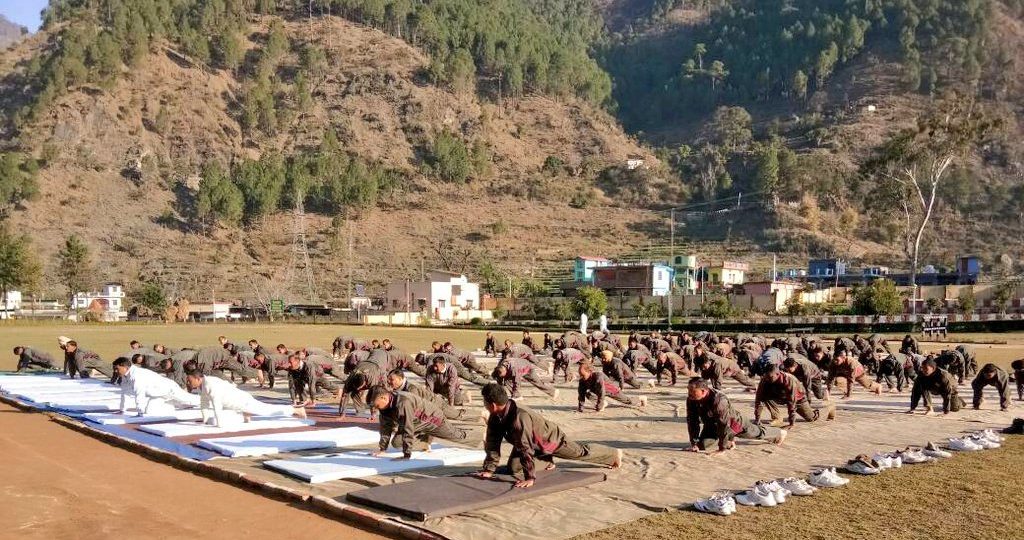 ITBP yoga