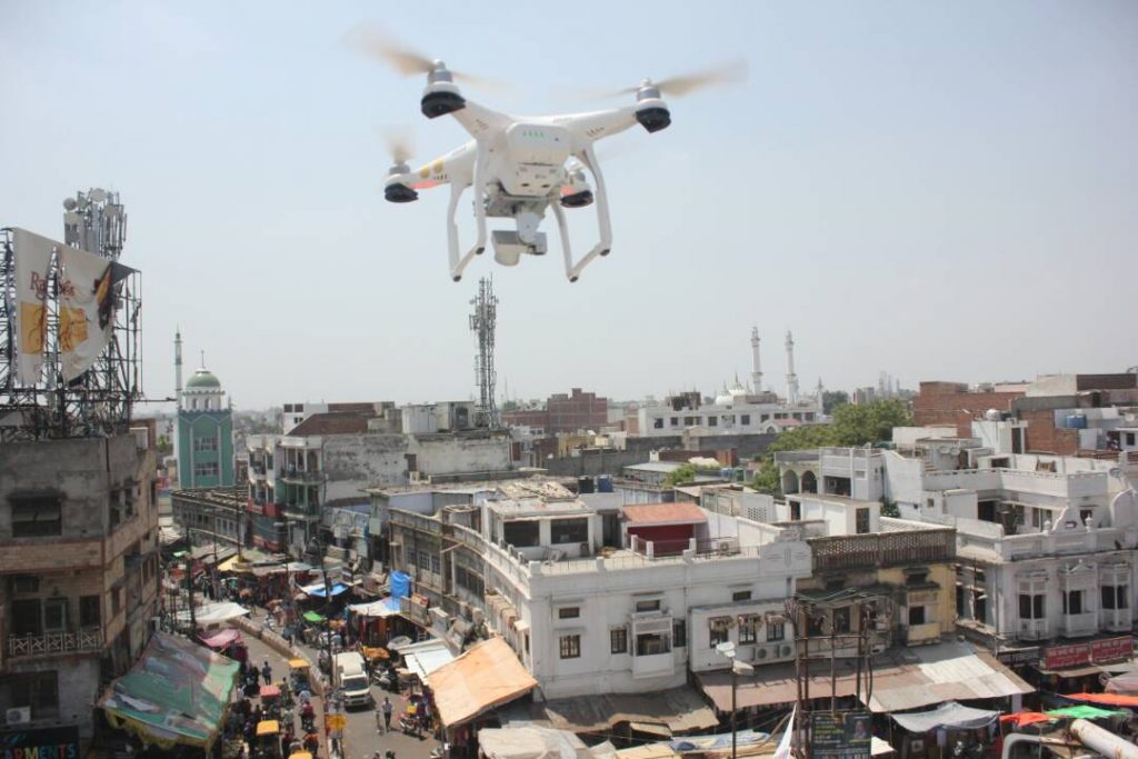 drone monitoring lucknow