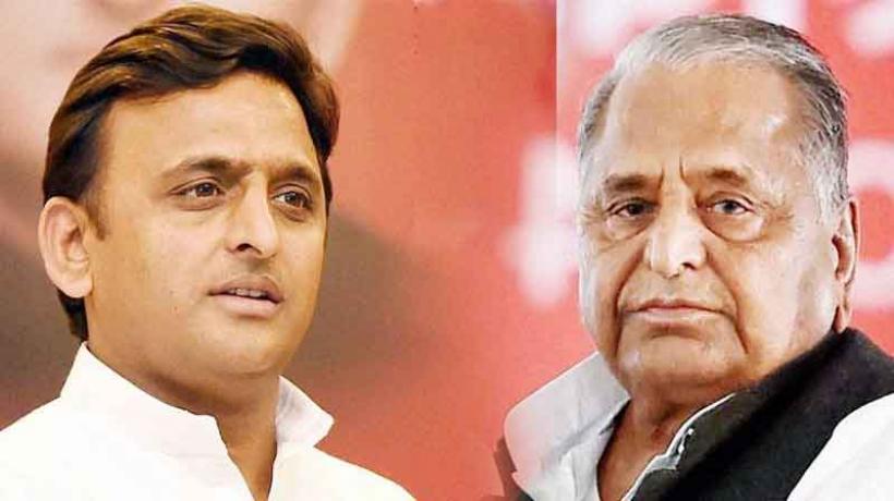 mulayam akhilesh clash