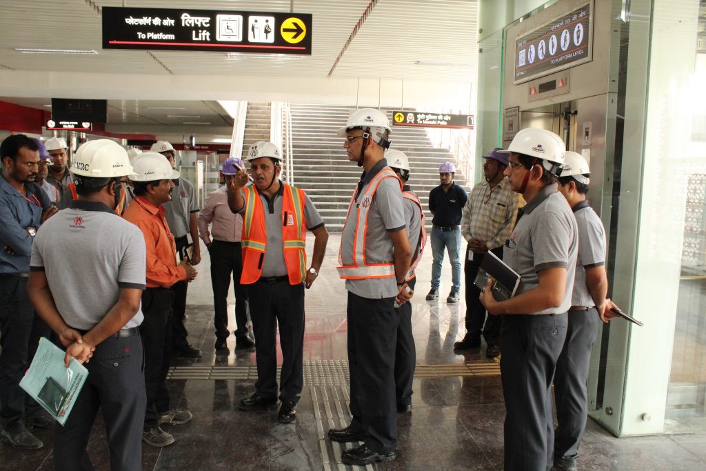 6th Metro Set arrives in Lucknow