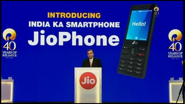 4g jiophone