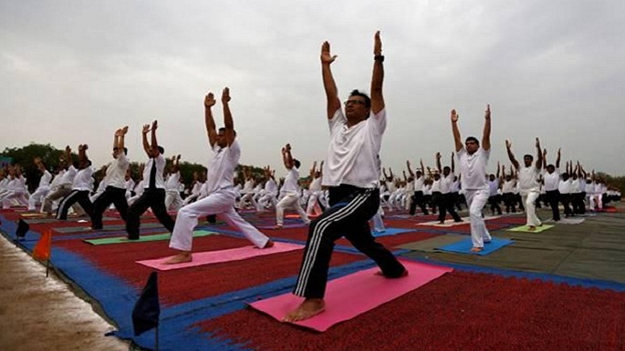 chhattisgarh yoga day