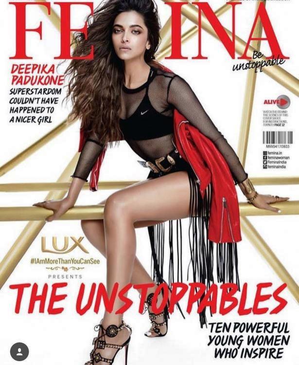 Deepika slays on the cover of Femina !