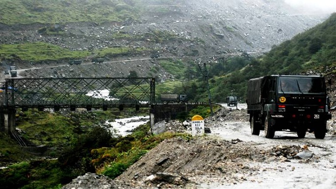 india make tunnel china border