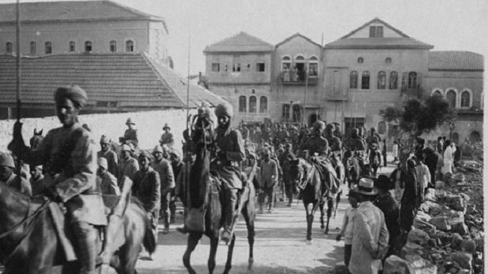 indian soldiers haifa