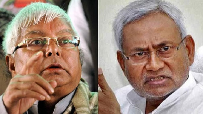 lalu yaday target nitish kumar